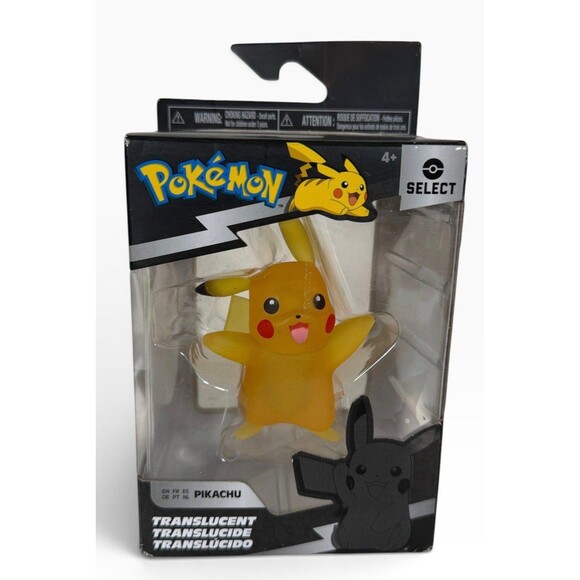 Pokemon Other - Pokémon select Translucent Pikachu series 1 Jazwares Toy figure Sealed
